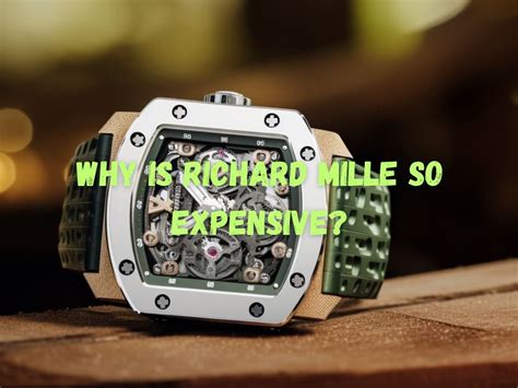 richard mille net worth|Richard Mille why so expensive.